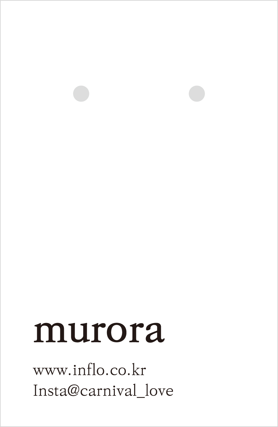 murora 귀걸이택